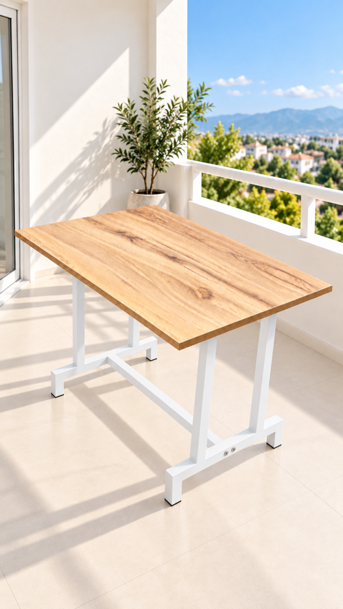 Balkon Masası, Bahçe Sehpası, Balkon Mobilyası Orta Masa