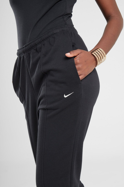 Sportswear Chill Terry High Rise Jogger Kadın Yüksek Bel Slim Fit Eşofman Altı Siyah