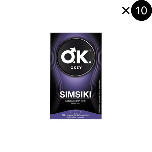 Sımsıkı 10'lu Prezervatif x10 (100 adet)