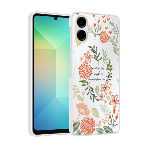 Galaxy A06 Kılıf Kamera Korumalı Desenli MKST Klip Kapak - Beautiful