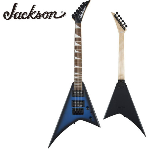 JS1X Rhoads RR Minion Amaranth Klavye Metallic Blue Burst Elektro Gitar