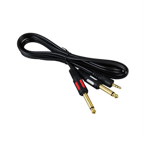 3.5 Mm Stereo Erkek/2x6.3mm Mono Erkek 1.5 Metre Kablosu