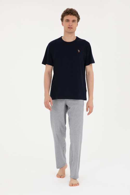 Erkek Lacivert Pijama Takımı50291690-VR033