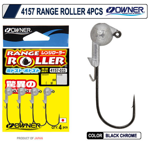 Cultiva 4157 Range Roller 4 Adet Jig Head 1/0 No - 0.9 Gr
