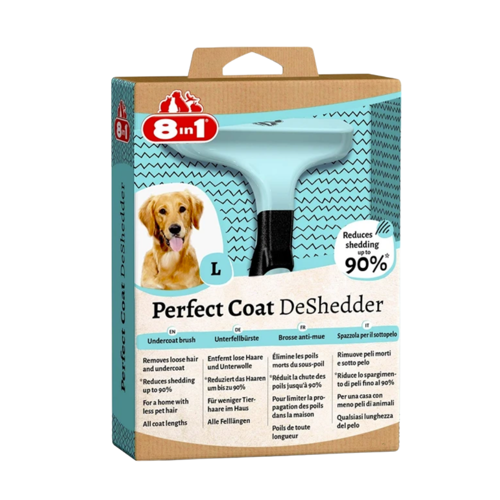 Perfect Coat DeShedder Furminator Büyük Irk Köpek Tarağı L
