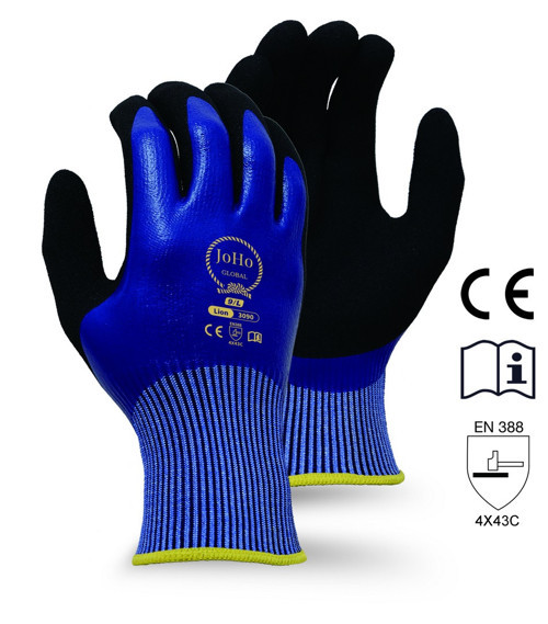 JOHO LION 3090 C KESİLMEZ FUL KAPLI NİTRİL MONTAJ ELDİVENİ