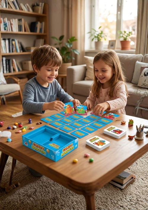 Candy Monsters Eğitici & Eğlenceli Hafıza Oyunu