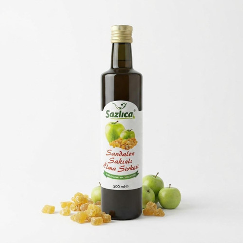 Sandaloz Sakızlı Elma Sirkesi 500 ml