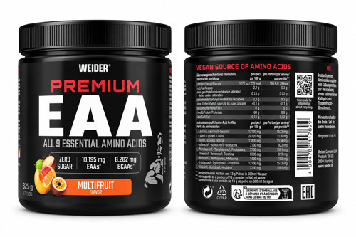 Premium EAA Amino Acid All 9 Essential Amino acid 325 Gr - Multifruit