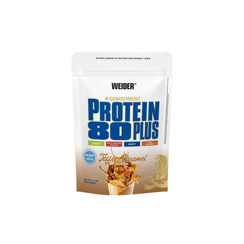 80 Plus Casein & Isolate & Whey & Egg Protein Tozu 500 gram - Caramel