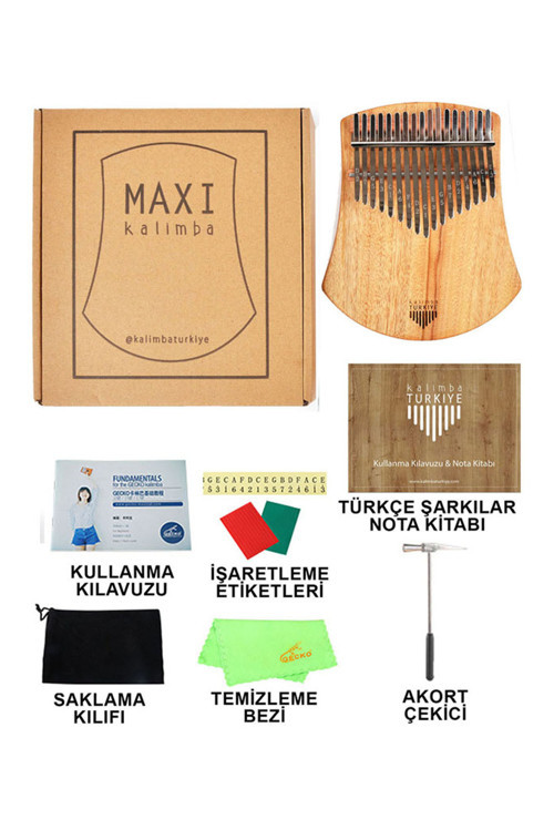 Maxi Kalimba K17CAS Kafur Ağacı