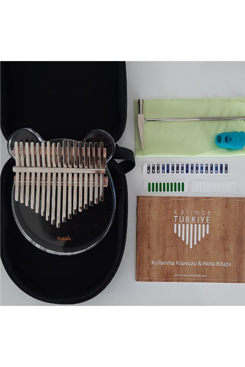 Panda Şeffaf Kalimba