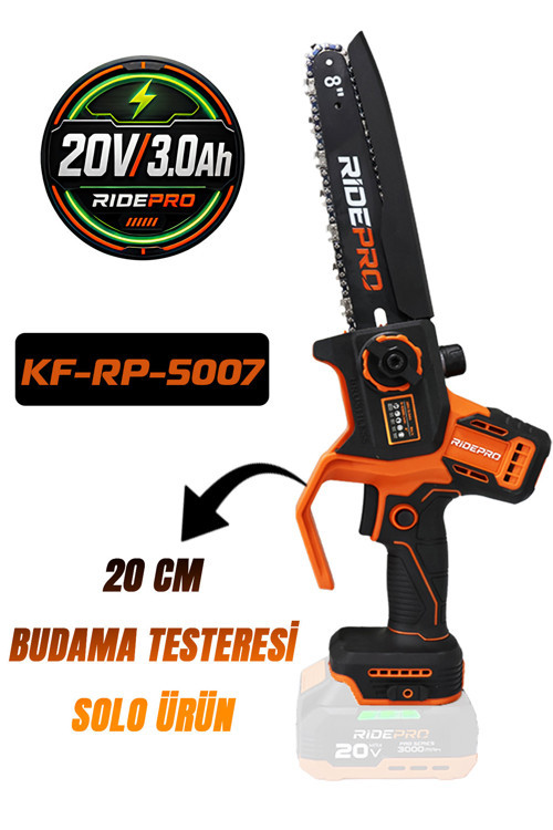 RIDEPRO KF-RP-5007 20V 20 CM ŞARJLI BUDAMA TESTERESİ – SOLO MAKİNE
