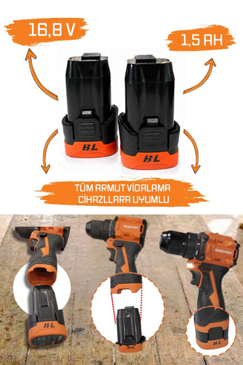 1.5 AH ARMUT TİPLİ BATARYA