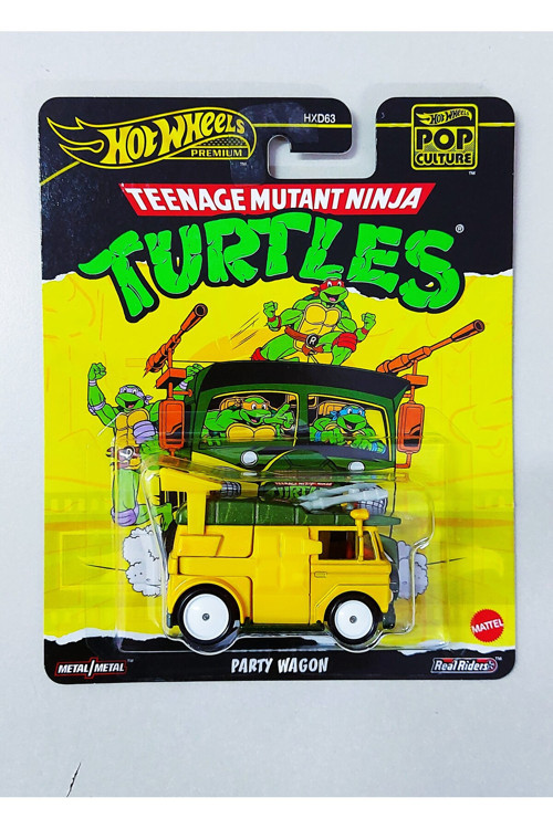 Premium Party Wagon ( TMNT - Ninja Kaplumbağalar ) ( Pop Culture 2025 Mix 4 ) Model Araç