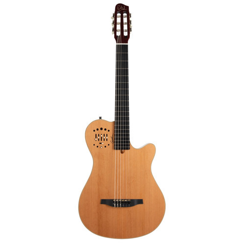 Multiac Grand Concert Deluxe Elektro Klasik Gitar (Natural)