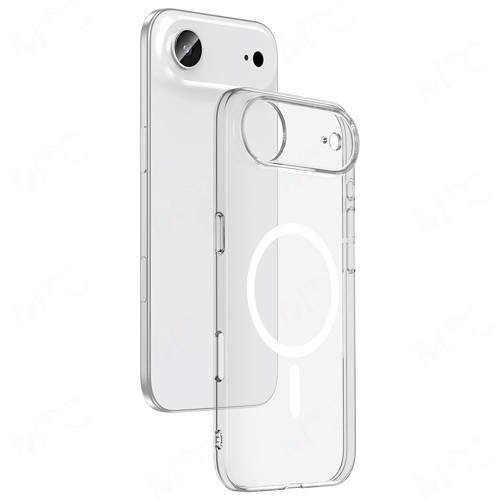 iPhone 17 Air Kılıf Sararmaz Ultra İnce Sert Mika Magsafe Kamera Yükseltili
