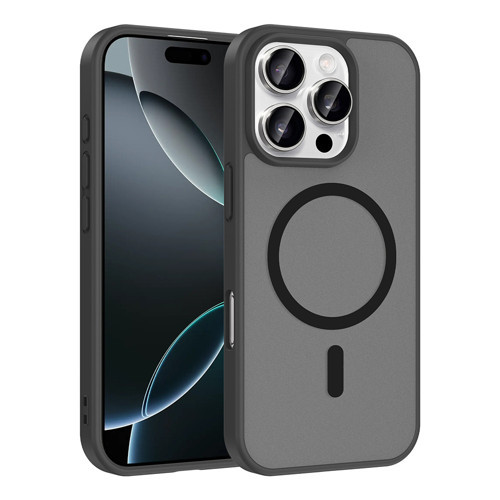 iPhone 16 Pro Kılıf MagSafe Kamera Korumalı Mat Parmak İzi Tutmayan