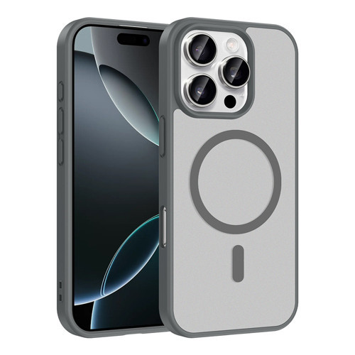 iPhone 16 Pro Kılıf MagSafe Kamera Korumalı Mat Parmak İzi Tutmayan