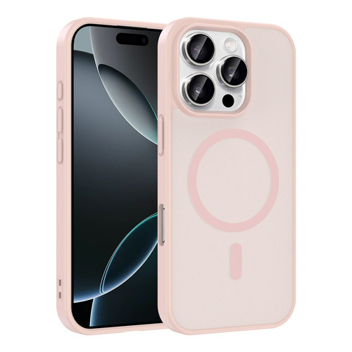 iPhone 16 Pro Kılıf MagSafe Kamera Korumalı Mat Parmak İzi Tutmayan