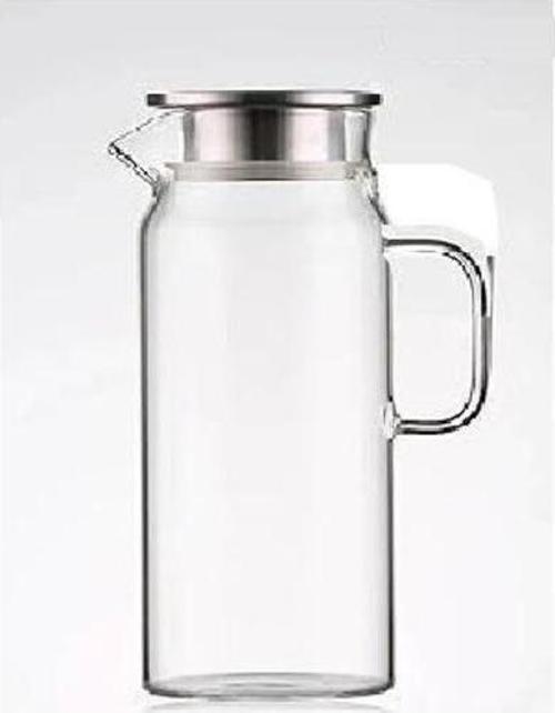 Cam Sürahi Isıya Dayanıklı İnce Cam 1 Litre