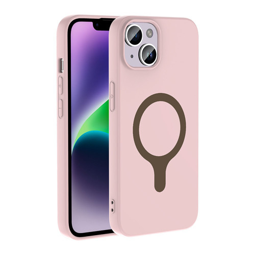 iPhone 13 Kılıf Pastel Renkli MagSafe Kamera Yükseltili Silikon