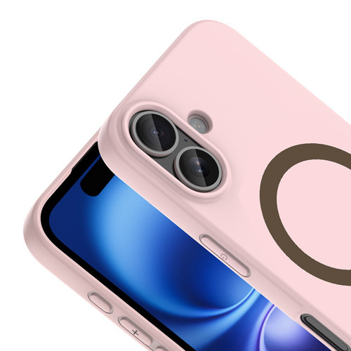 iPhone 16 Kılıf Pastel Renkli MagSafe Kamera Yükseltili Silikon