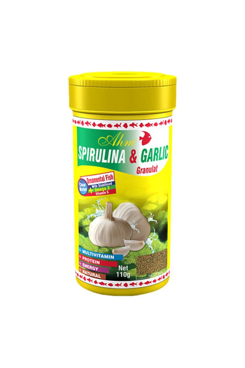 Spirulina Garlic Granulat 100 Ml SKT:09/2029