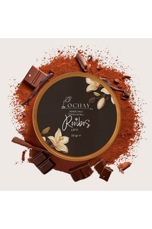 Vanilya Ve Çikolata Aromalı Rooibos Çayı 50 Gram