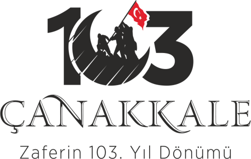 ÇANAKKALE ZAFERİ 103.YILDÖNÜMÜ FOLYO STİCKER 20cm uzunluk
