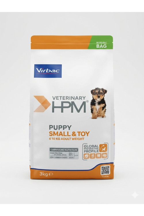 Puppy Small & Toy 10 kg Altı Küçük Irk Yavru Köpek Maması 3 kg ne