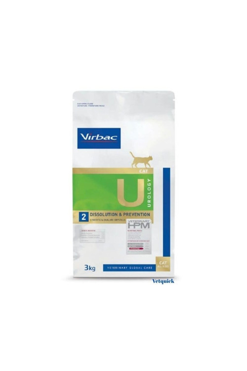 Virbac Urology Dissolution & Prevention U2 Kedi Maması 3 Kg