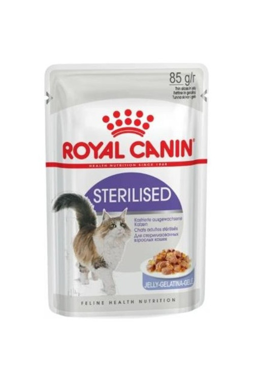 Jelly Sterilised Kısırlaştırılmış Yaş Kedi Maması 85 gr x 12 Adet CK558504