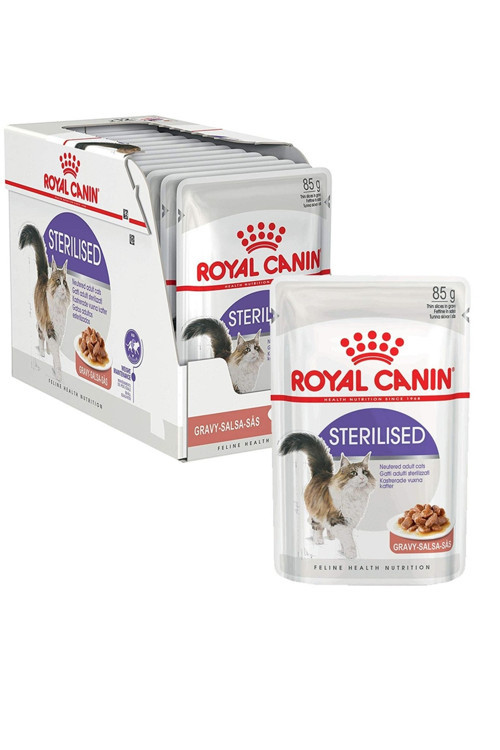 Sterilised Gravy Kısır Kedi Yaş Maması 85 gr x 12 adet