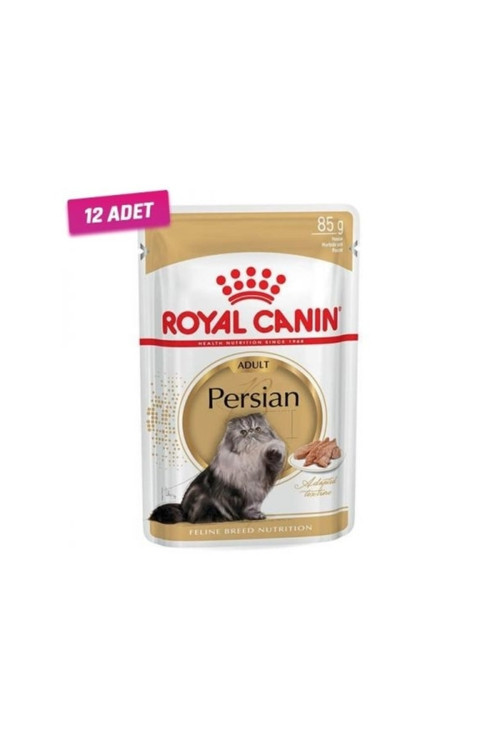12 Adet - Persian Adult Pouch Kedi Maması 85 gr