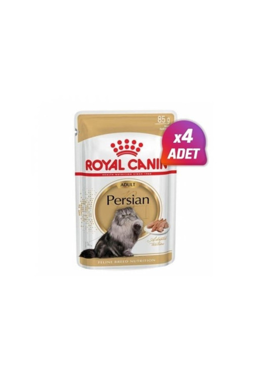 4 Adet - Persian Adult Pouch Kedi Maması 85 Gr