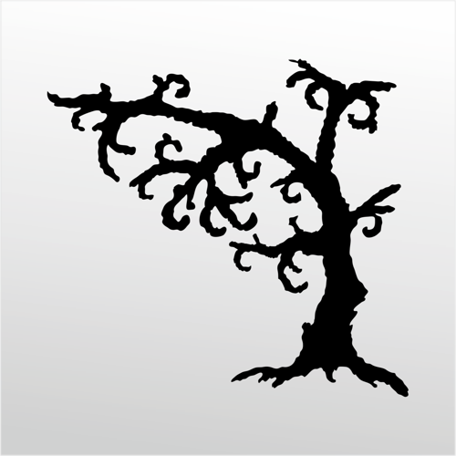 Folyo Sticker Kurumuş Ağaç 130cm Uzunluk