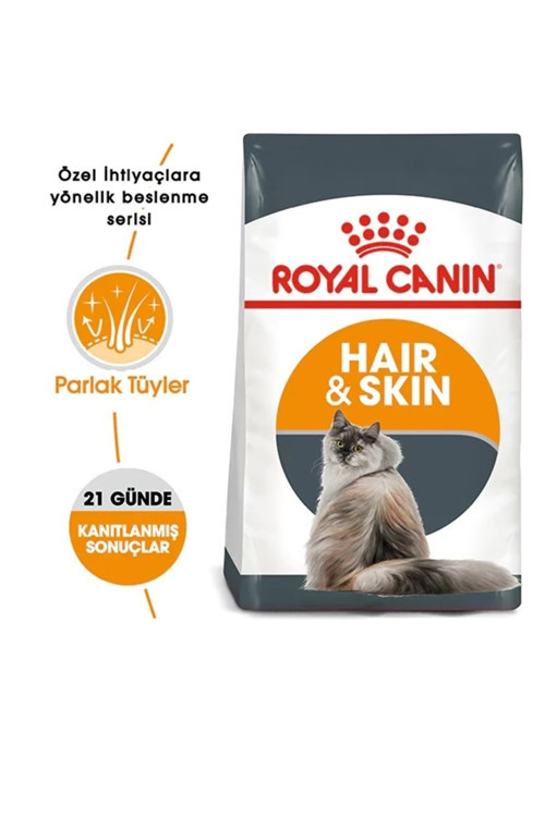 Hair & Skin Hassas Tüylü Kedi Maması 2kg Adult Cat Food