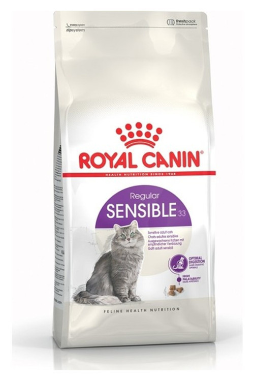 Sensible33 Sindirim Hassasiyeti Olan Kediler Için Yetişkin Kuru Kedi Maması 400g -TY561