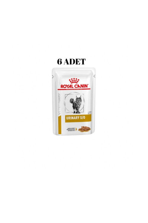 Urinary s/o kedi pouch yaş mama 6 adet