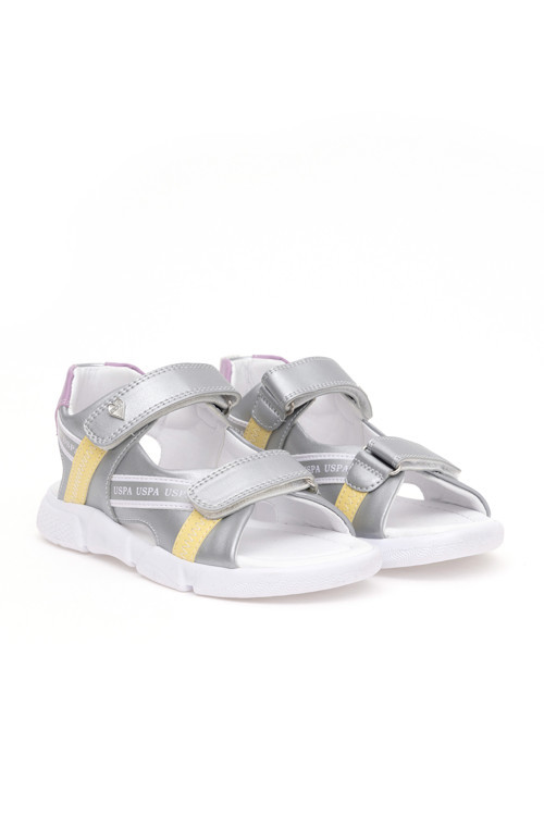 Kız Çocuk Gri Sandalet 50286838-VR107
