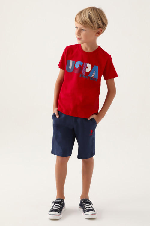 Erkek Çocuk Kırmızı Pijama Takımı 50291608-VR030