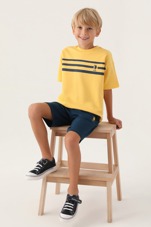 Erkek Çocuk Sarı Pijama Takımı 50291603-VR202