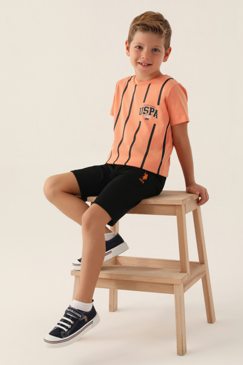 Erkek Çocuk Turuncu Pijama Takımı 50291607-VR051
