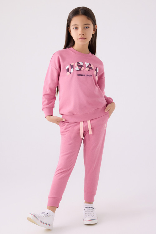 Kız Çocuk Pembe Pijama Takımı 50299748-VR041