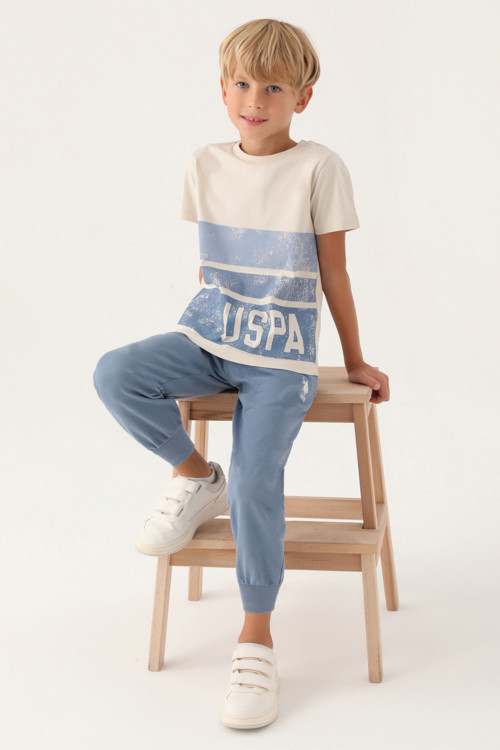 Erkek Çocuk Bej Pijama Takımı 50291596-VR011