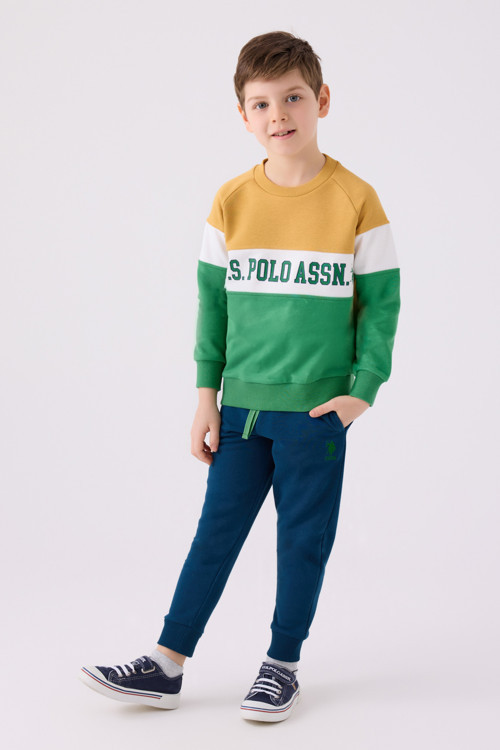 Erkek Çocuk Yeşil Pijama Takımı 50299495-VR054