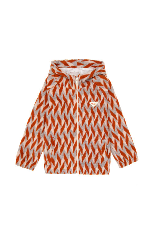 Erkek Çocuk Tarçın Fermuarlı Polar Sweatshirt 50290783-VR191