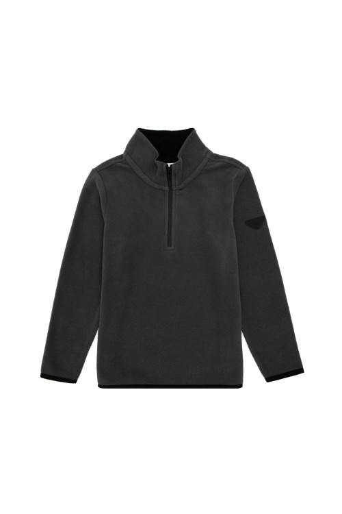Erkek Çocuk Yarım Fermuarlı Antrasit Polar Sweatshirt 50298060-VR006