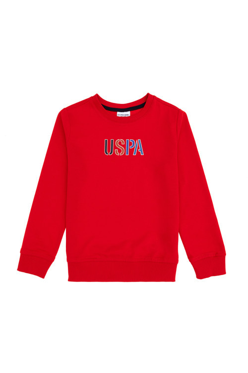 Erkek Çocuk Kırmızı Basic Sweatshirt 50294480-VR030